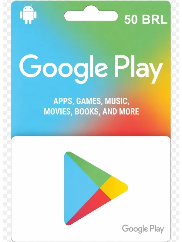 Google Play 50 BRL